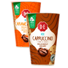 Douwe Egberts ijskoffie cappuccino, caramel of macchiato